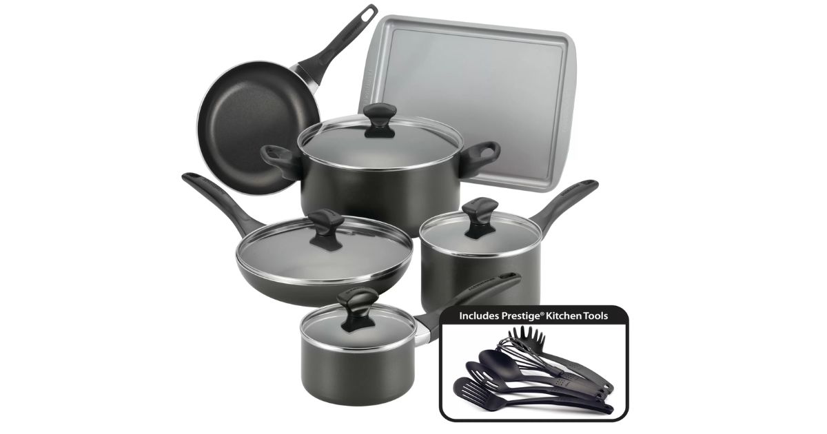 Farberware 15-Piece Cookware Set