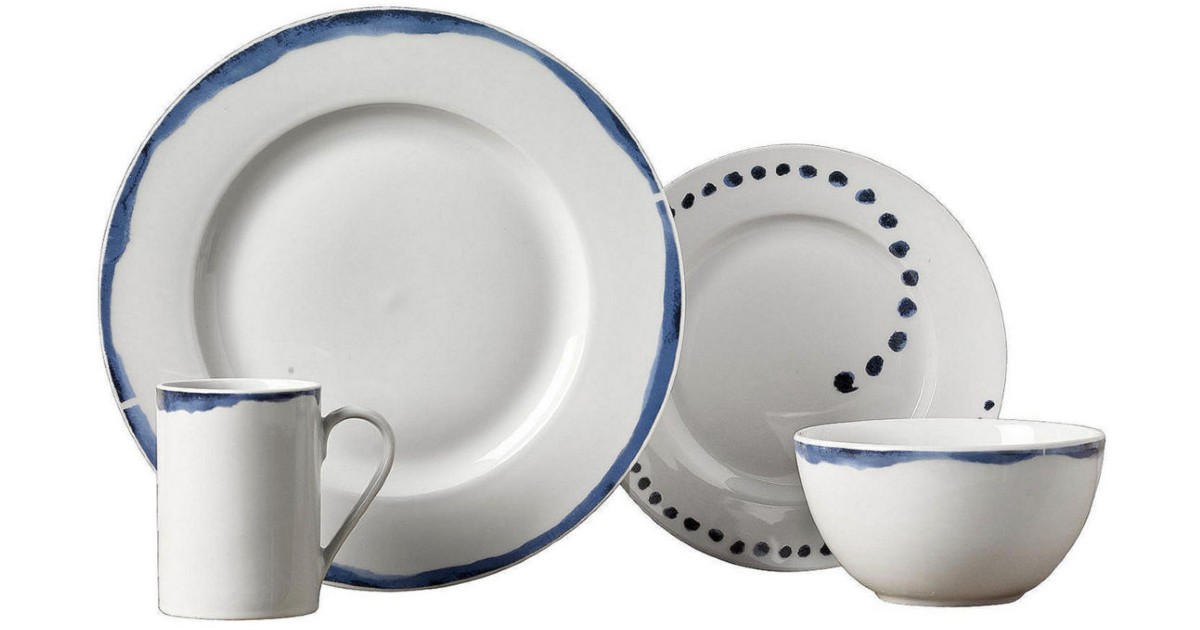 Tabletops Porcelain Dinnerware 16-Pc Set