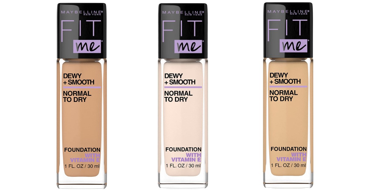 Maybelline New York Fit Me Foundation at Amazon