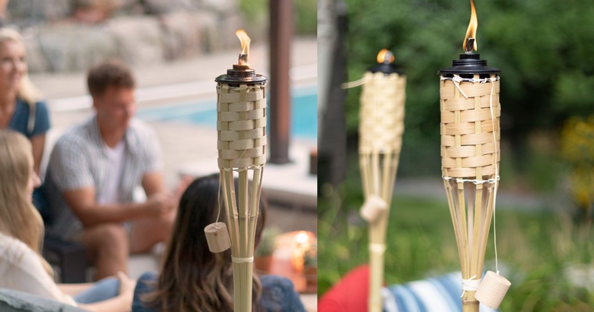 Tiki Torches on Sale for $2.98...