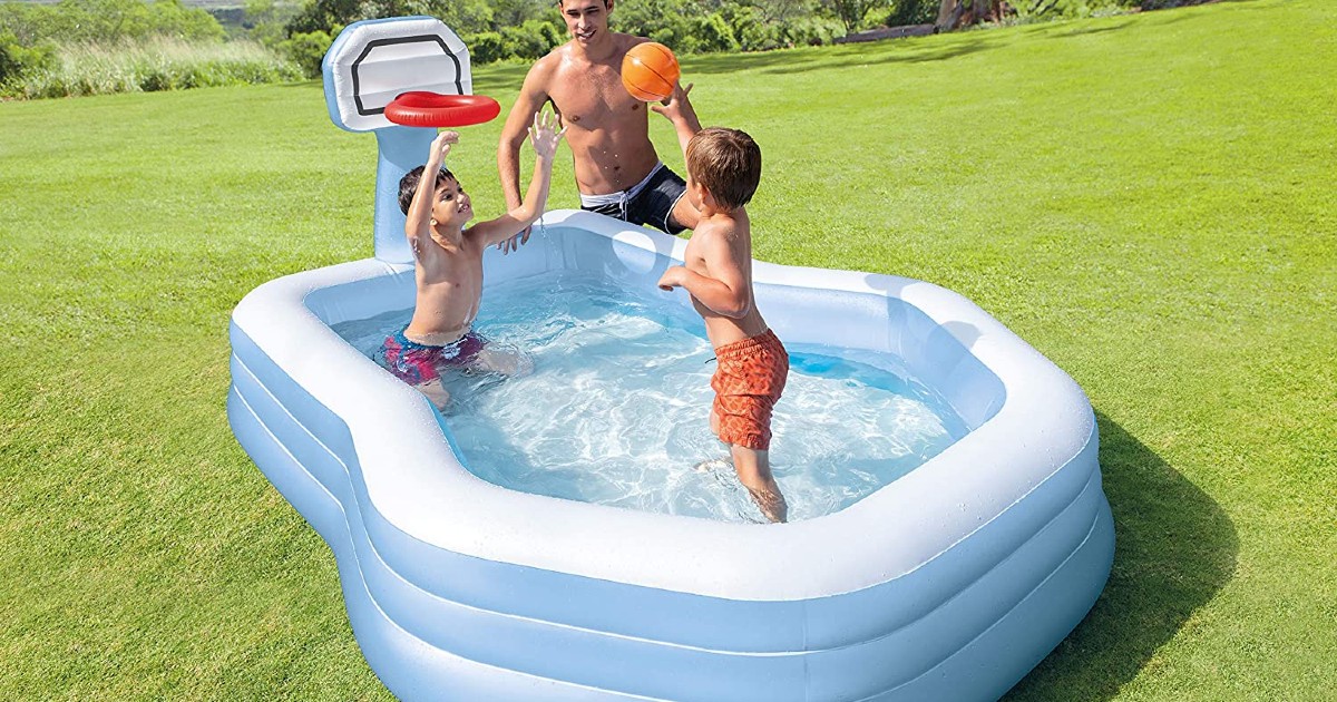 Intex Shootin Hoops Family Pool at Amazon