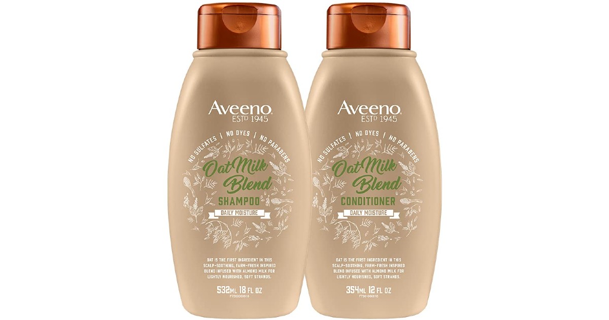 Aveeno Shampoo & Conditioner Set at Amazon