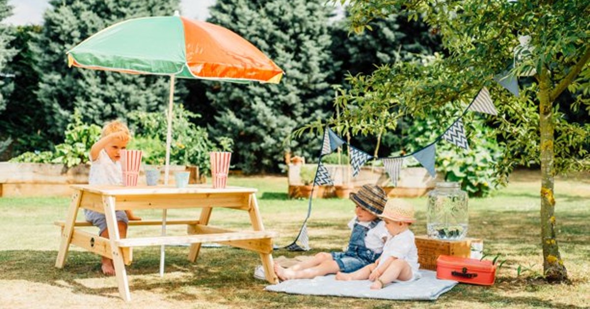 Plum Play Wooden Picnic Table