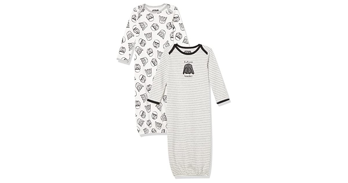 Amazon Essentials Star Wars Baby Sleeper Gowns