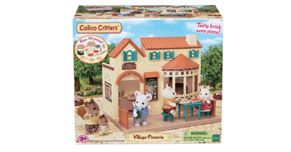 Calico Critters Village Pizzer...