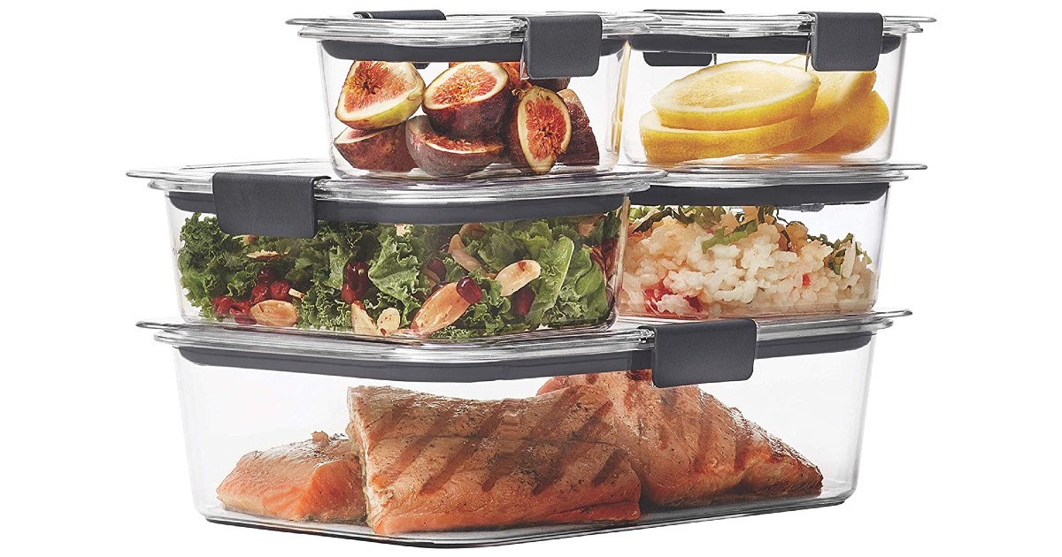 Rubbermaid 10-Piece Food Storage Set