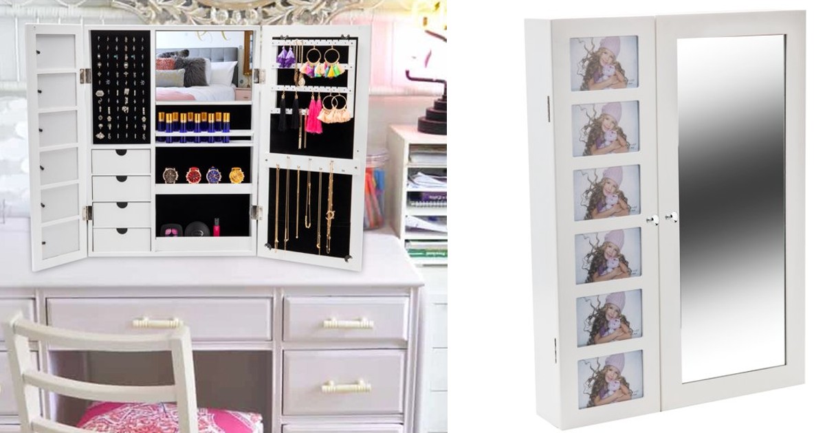 Mirrored Jewelry Cabinet ONLY.