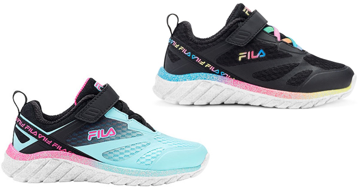 Fila Galaxia 3 Strap Girls’ Running Shoes