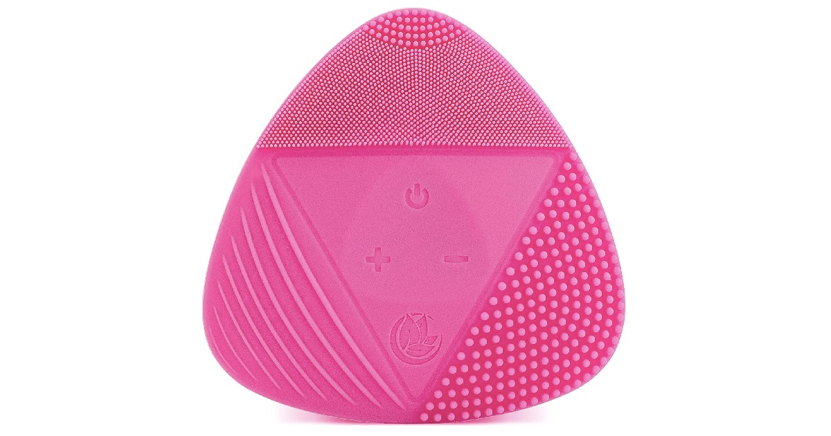 Silicone Sonic Facial Cleansing Brush on Amazon