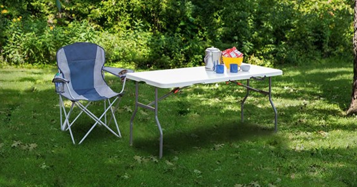 Ozark Trail Camping Table at Walmart