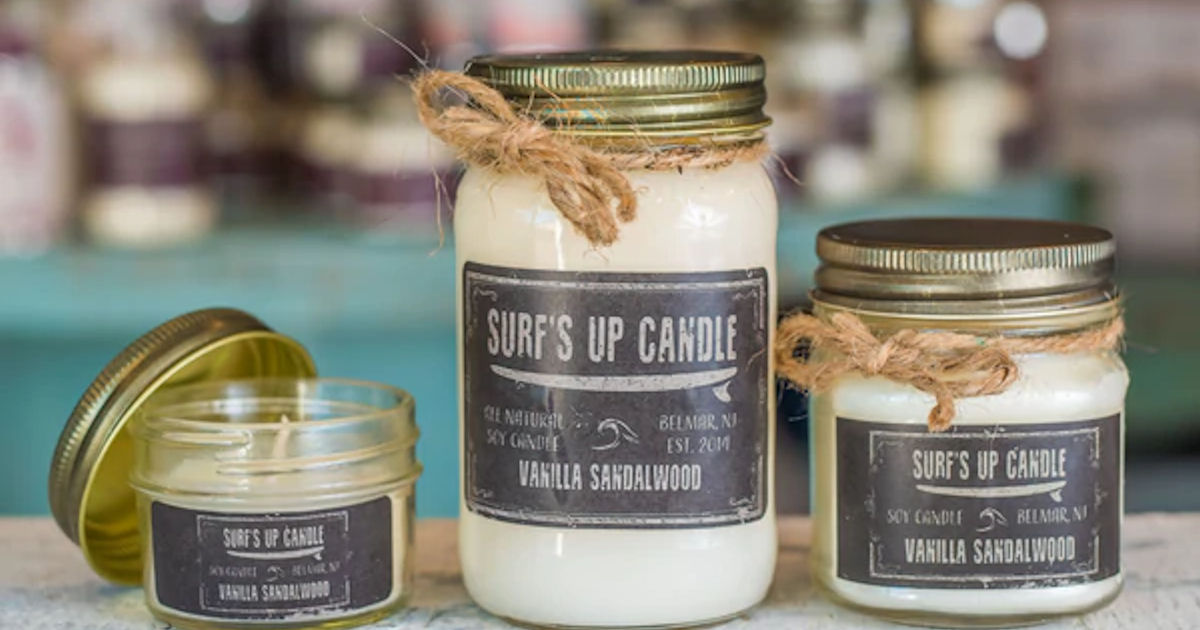 FREE Surf&#039;s Up Candle...