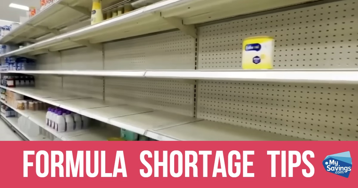 Baby Formula Shortage Tips