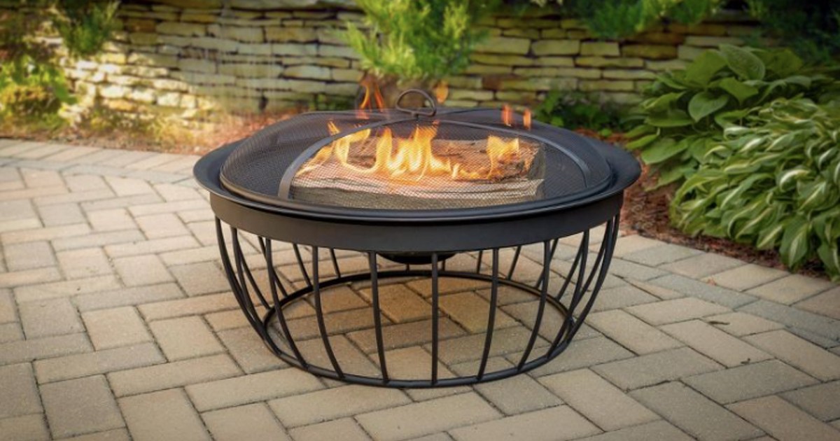 Pleasant Hearth Wood Burning Fire Pit at Target