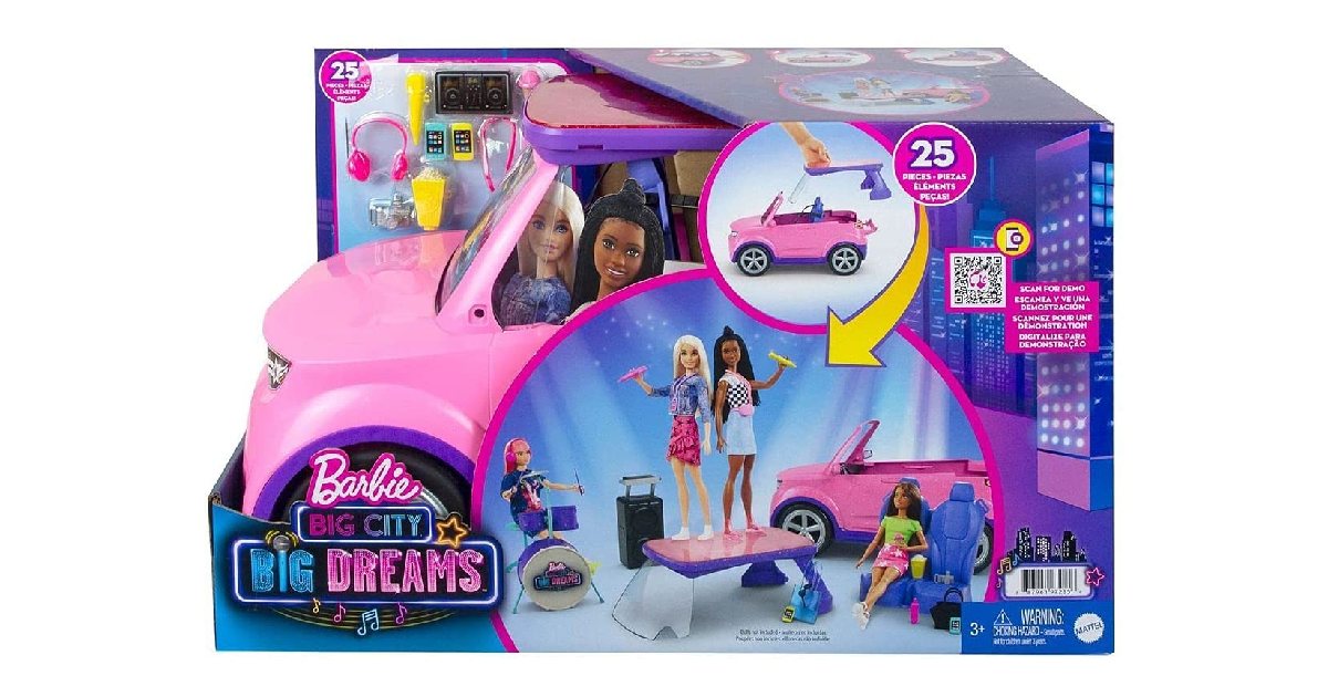 Barbie Big Dreams SUV Set 66% Off ONLY $13.74 (reg. $40)