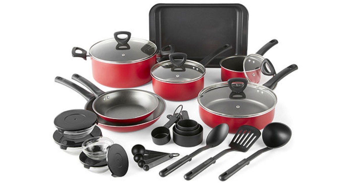 Cooks 30-Pc Nonstick Cookware Set