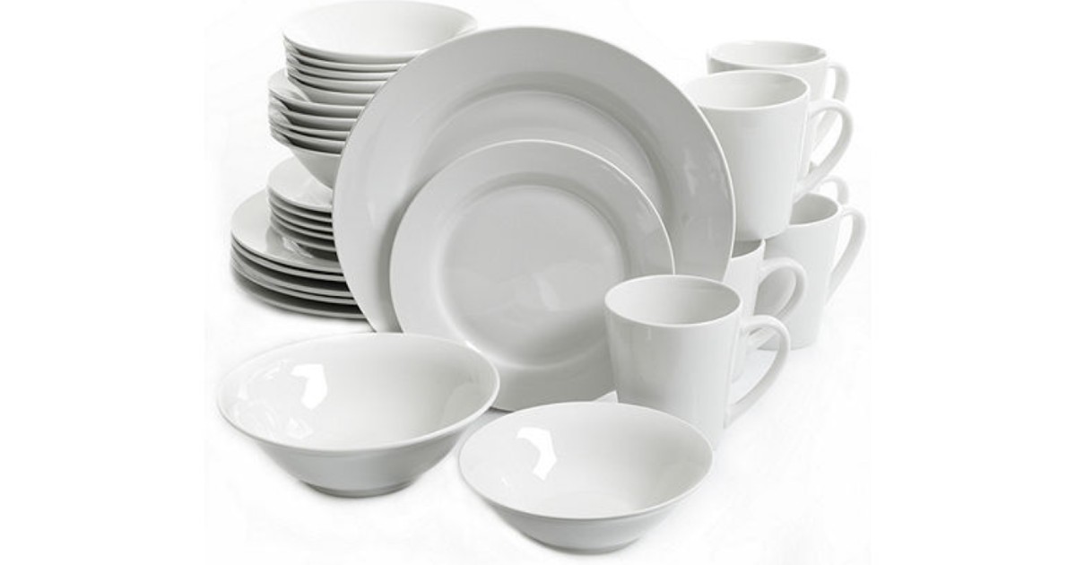 30-Piece Ceramic Dinnerware Set