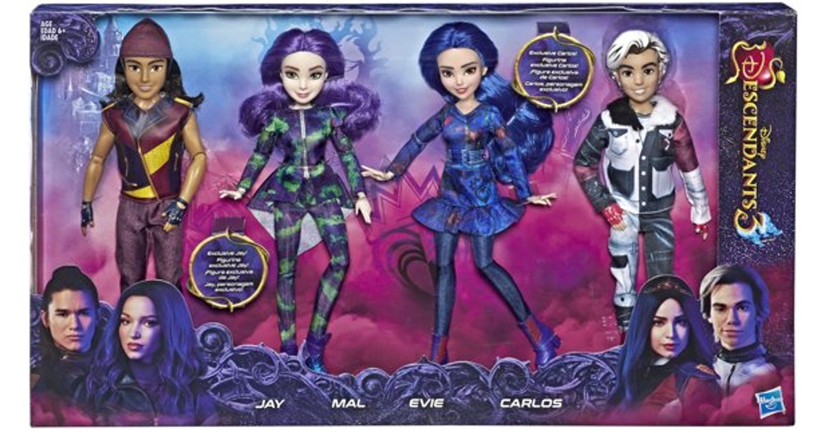 Disney Descendants Dolls 4 Pac...