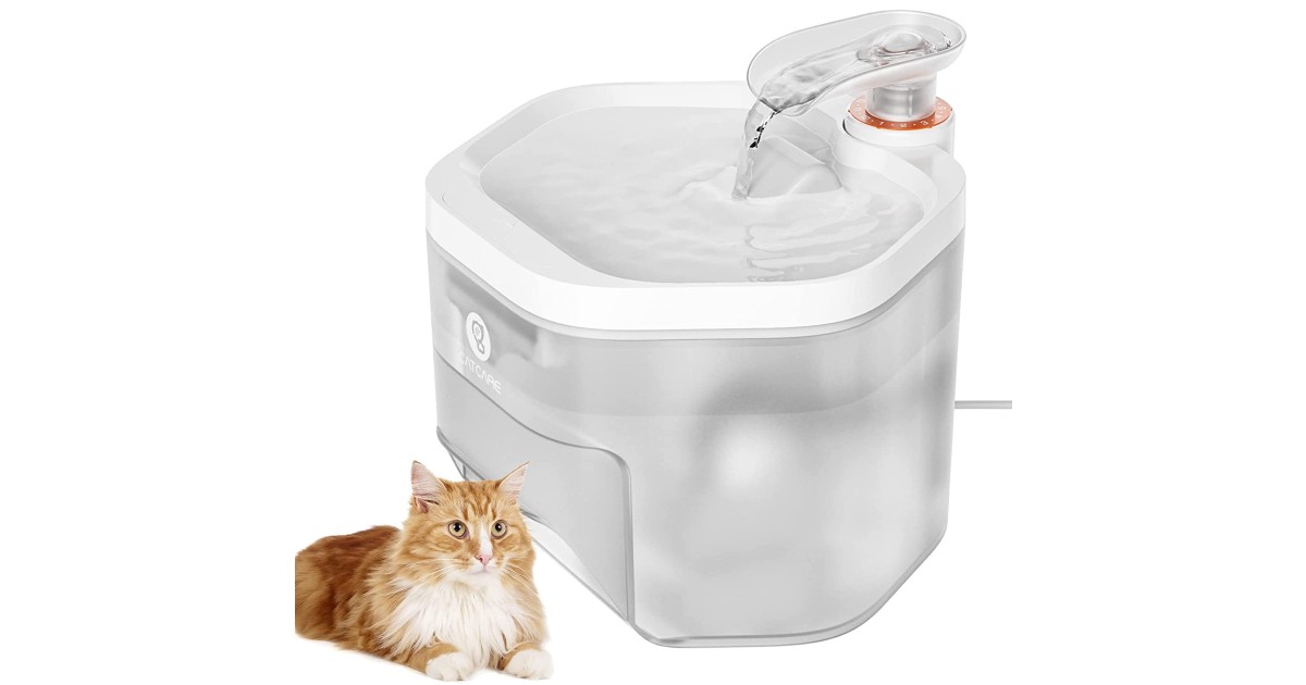 Pet Water Fountain at Amazon