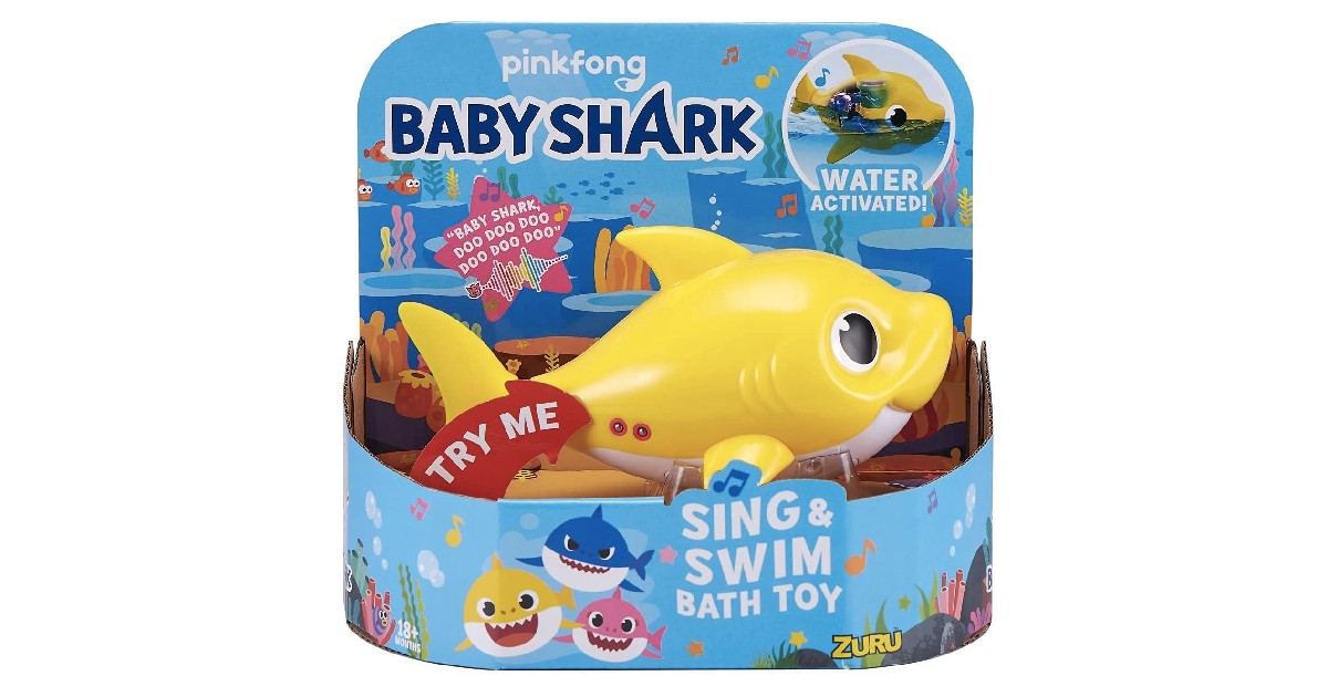 Robo Alive Junior Baby Shark on Amazon