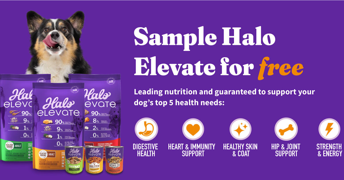Free Sample of Halo Elevate Dog Food - Free Product Samples