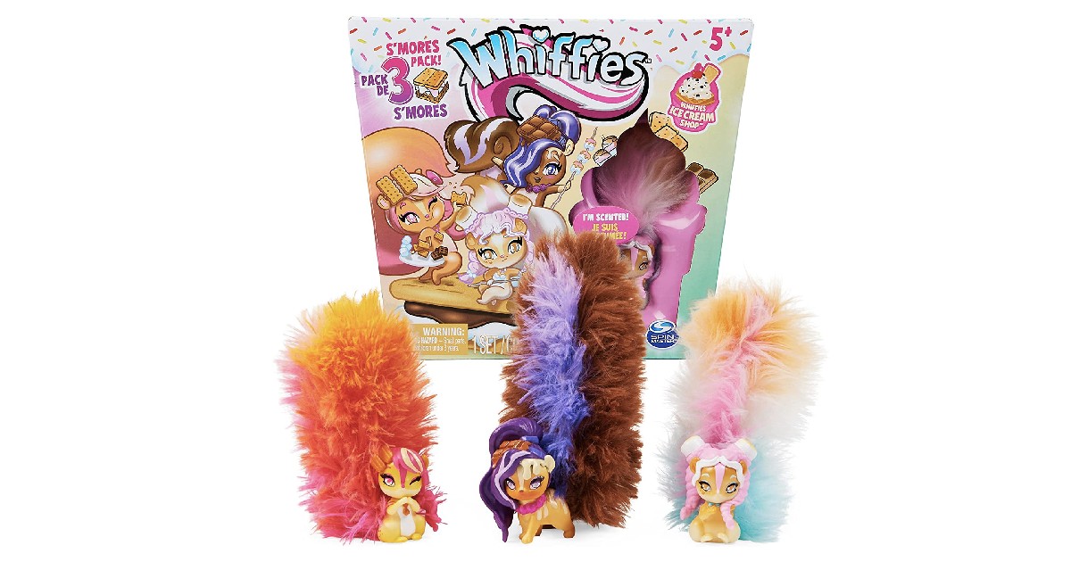 Whiffies S’mores 3-Pack on Amazon