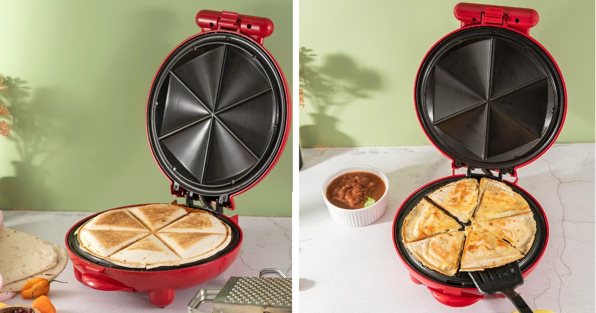 Bella 8In Quesadilla Maker ONLY 21.59 (Reg 35) Daily Deals & Coupons