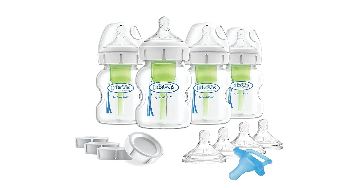 Dr. Brown's Breastfeeding Baby Bottles ONLY 14.99 (Reg. 29) Daily