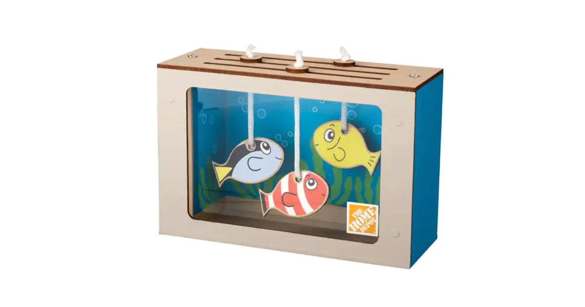 Free Fish Tank from Home Depot Free Product Samples