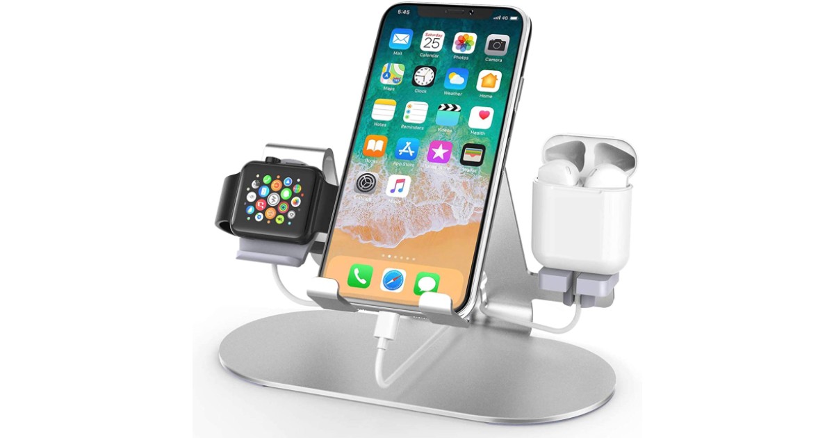 Apple 3-in-1 Charging Station at Amazon