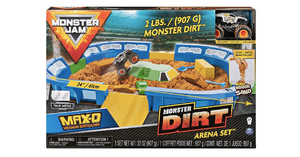 Monster Jam, Monster Dirt Arena on Amazon
