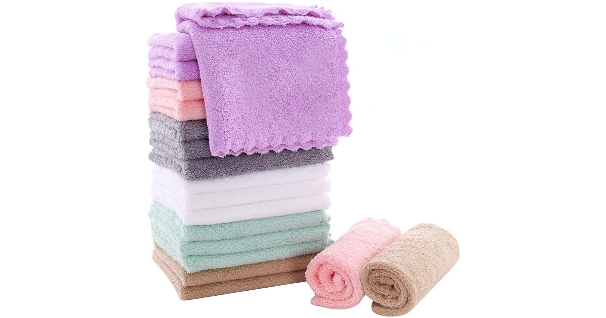 18-Pack Microfiber Cleaning Cloth