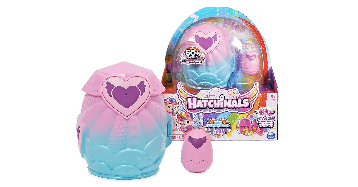 Hatchimals CollEGGtibles Family Pack on Amazon