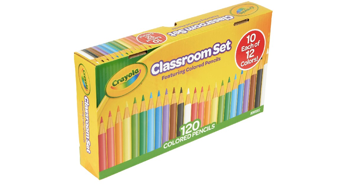 Crayola Classroom Set Colored Pencils at Walmart