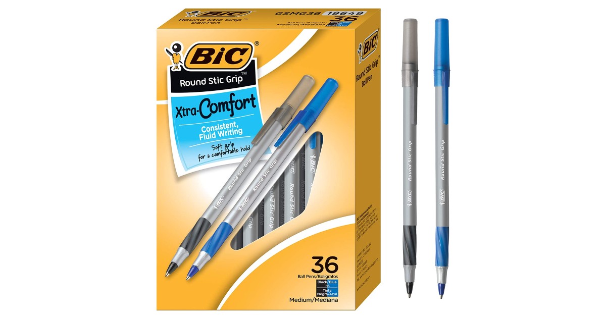 BIC 36-Count at Amazon