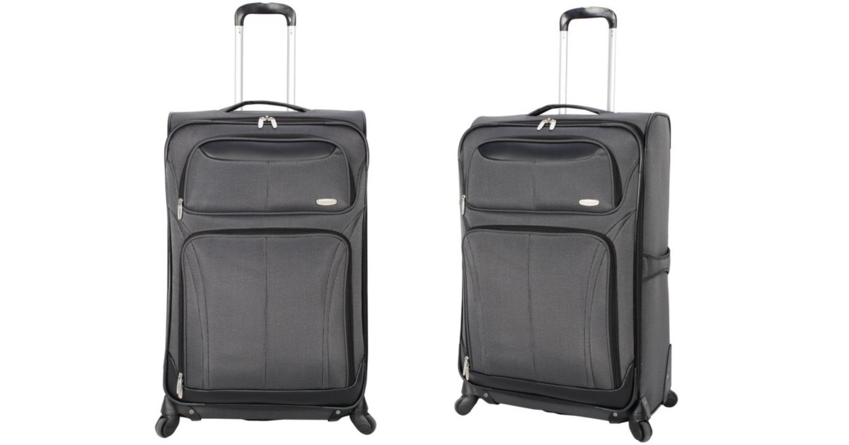 Skyline Softside Carry On Spinner Suitcase ONLY 24.99 (Reg 50