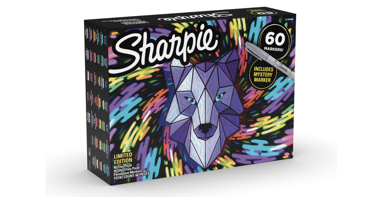 Sharpie Limited Edition 60-Count Set at Walmart