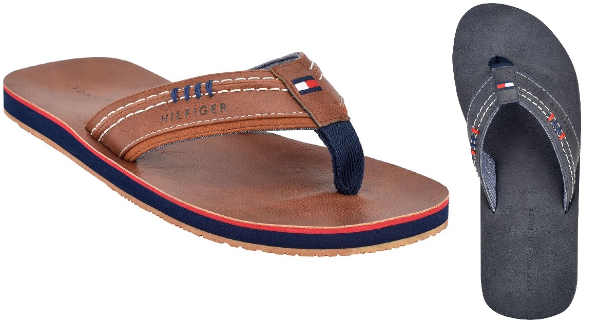 Tommy Hilfiger Men's Flip Flop Sandals ONLY 34.65 (Reg 55) Daily