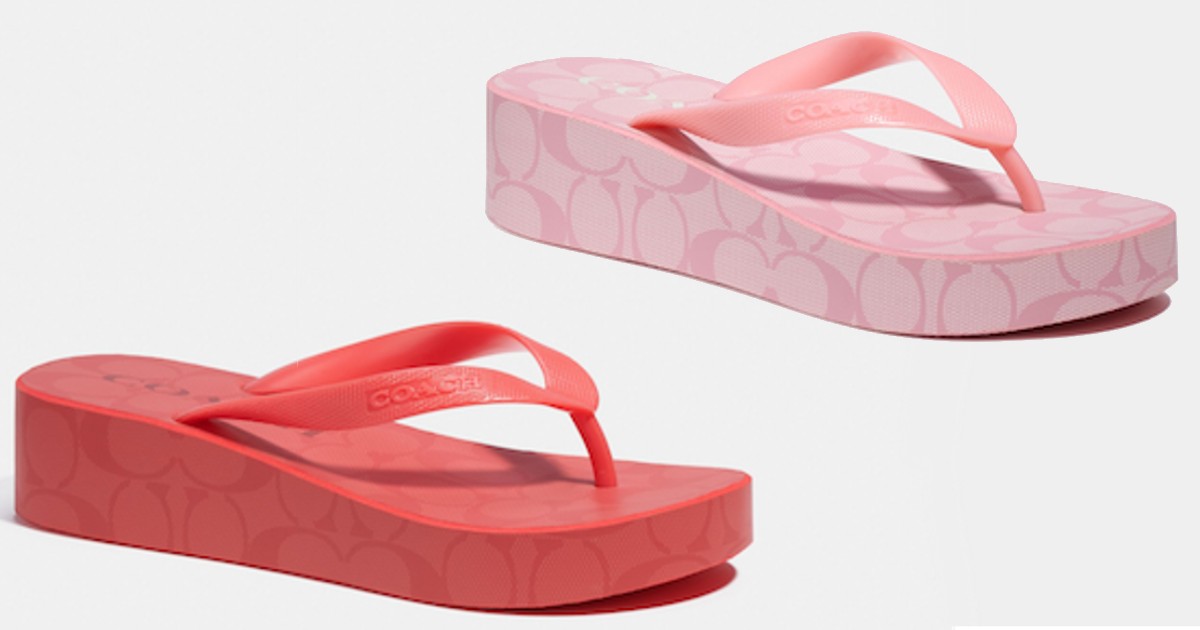 Coach Outlet Lynn Flip Flop