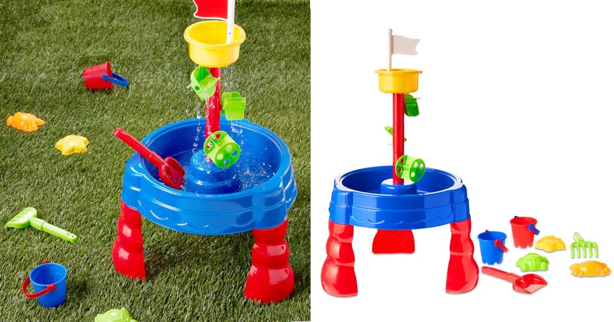 sand and water play table tesco