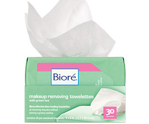 Get a FREE Sample of Biore Make-Up RemovingTowelette