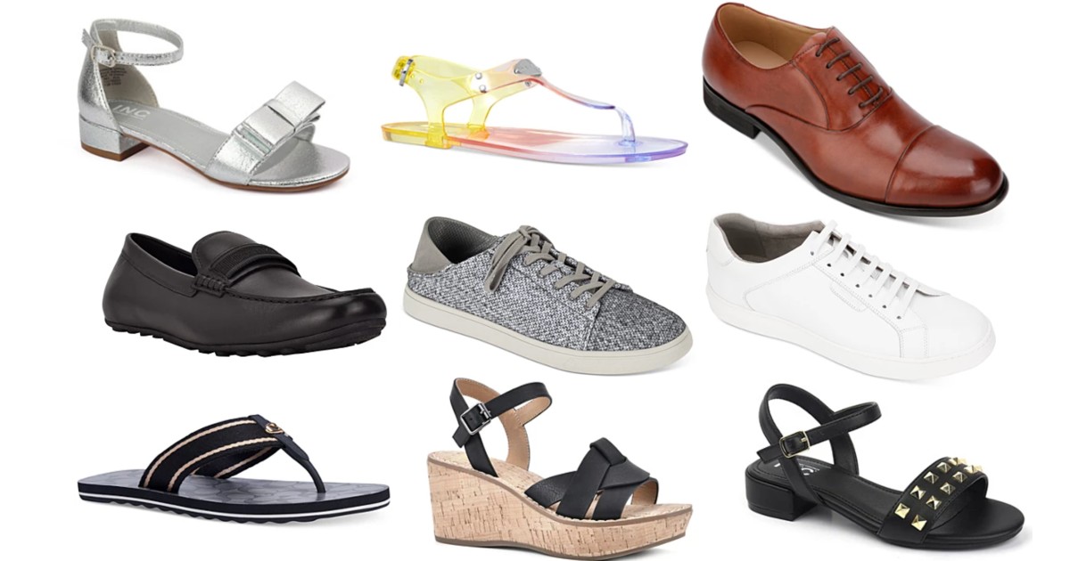 50-75% Off Women's, Men's & Kids Shoes at Macy's - Daily Deals & Coupons