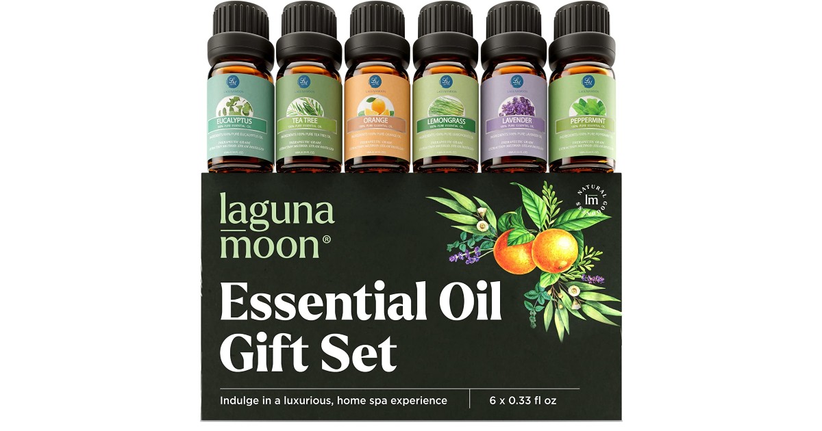 Essential Organic Oils 6-Pack Set 