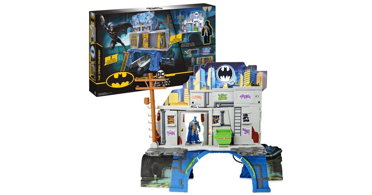 Batman 3-in-1 Batcave Playset ONLY $14.38 (Reg $65)