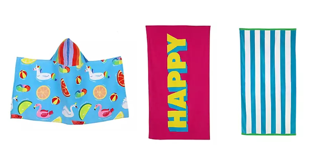 Beach Towels ONLY 4 (Reg 12) + Free Shipping Daily Deals & Coupons