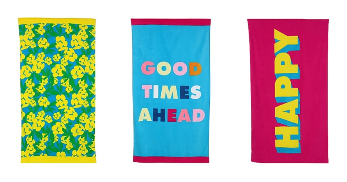 Beach Towels ONLY 5 (Reg 12) Daily Deals & Coupons