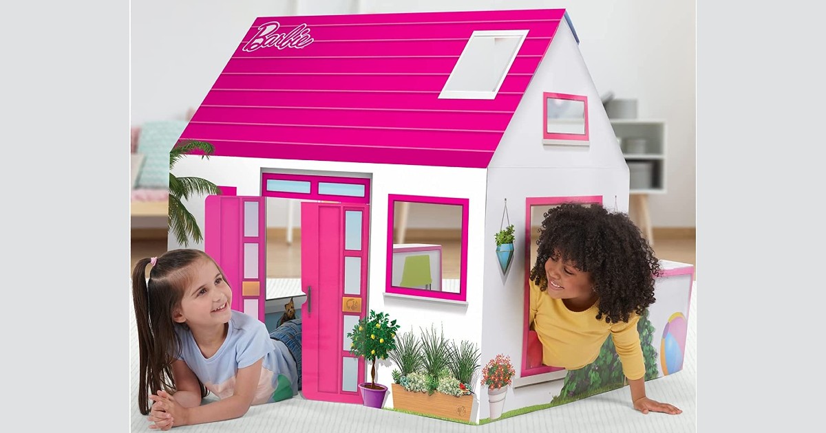 Pop2Play Barbie Playhouse at Amazon
