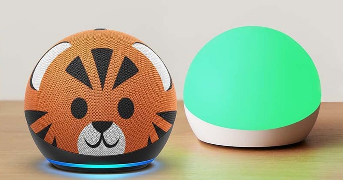 Echo Dot Kids + Echo Glow 4th Gen at Amazon