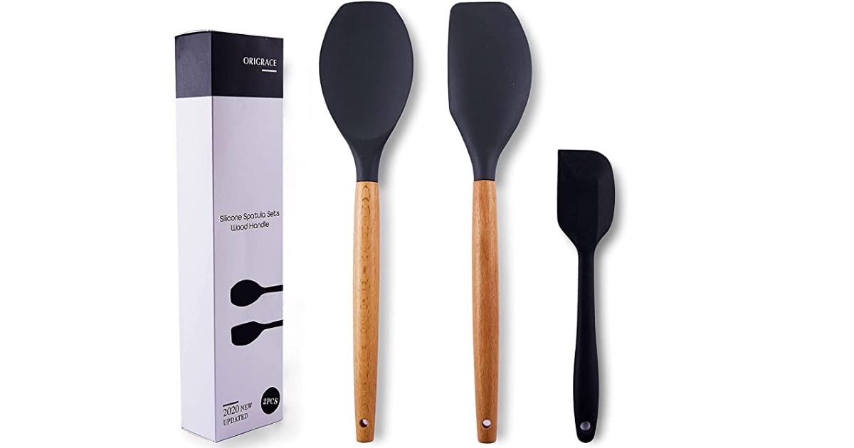 Heat Resistant Spatula 3pc Set ONLY 4.99 (Reg 19.99) Daily Deals