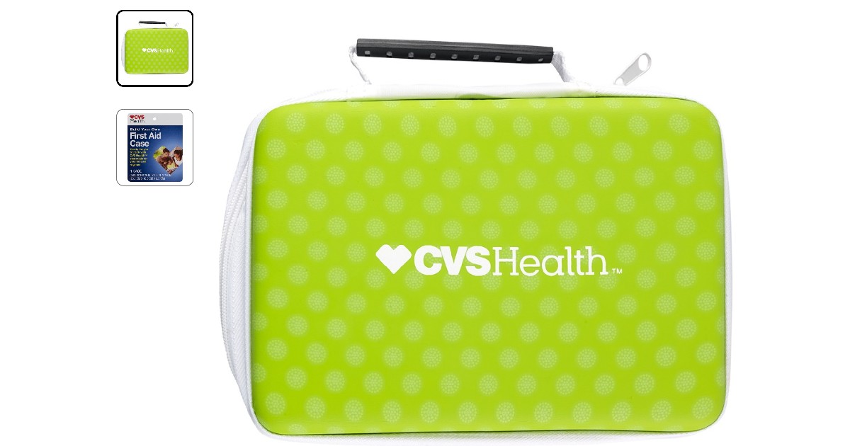 Free First Aid Case at CVS 3.99 value Free Product Samples