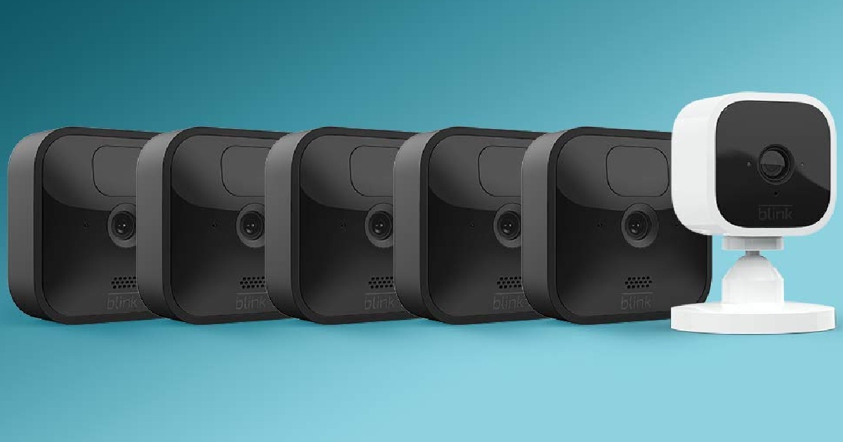 54 Off Blink Outdoor 5 Camera Kit with Blink Mini on Amazon Daily